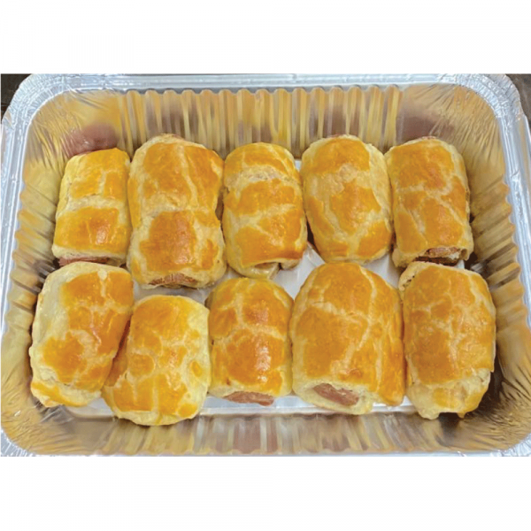 mini sausage rolls puff pastry Roll